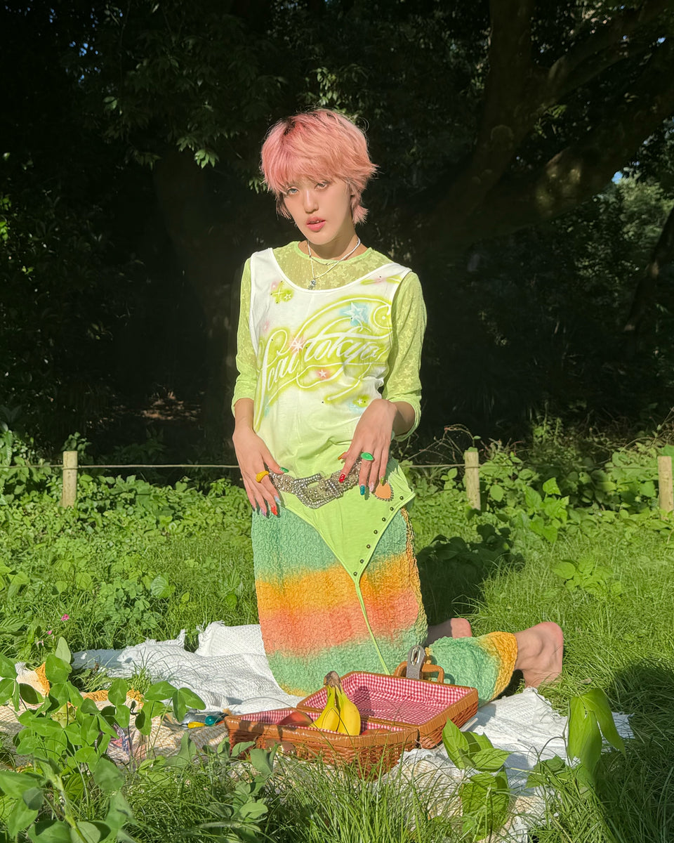 Summer Haze Tops & Tank Set (green) – Scǎi tokyo
