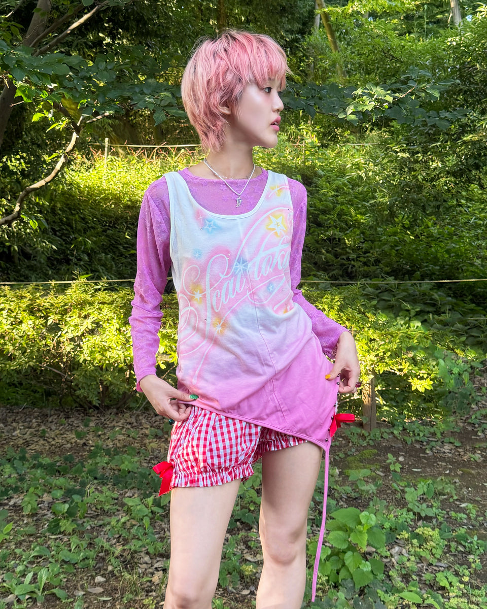 Summer Haze Tops & Tank Set (pink) – Scǎi tokyo