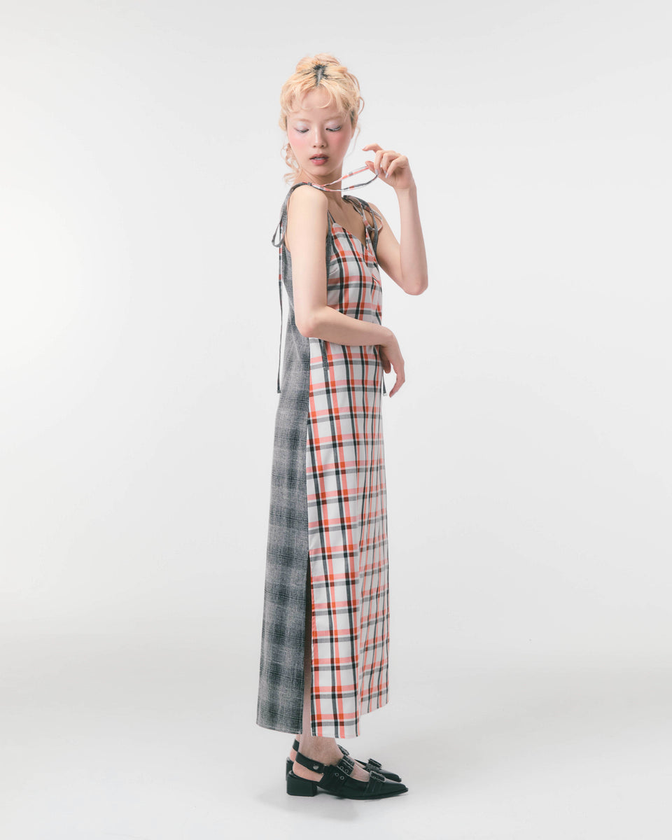 2WAY CAMISOLE ONEPIECE (orange/black) - LAST 1 – Scǎi tokyo