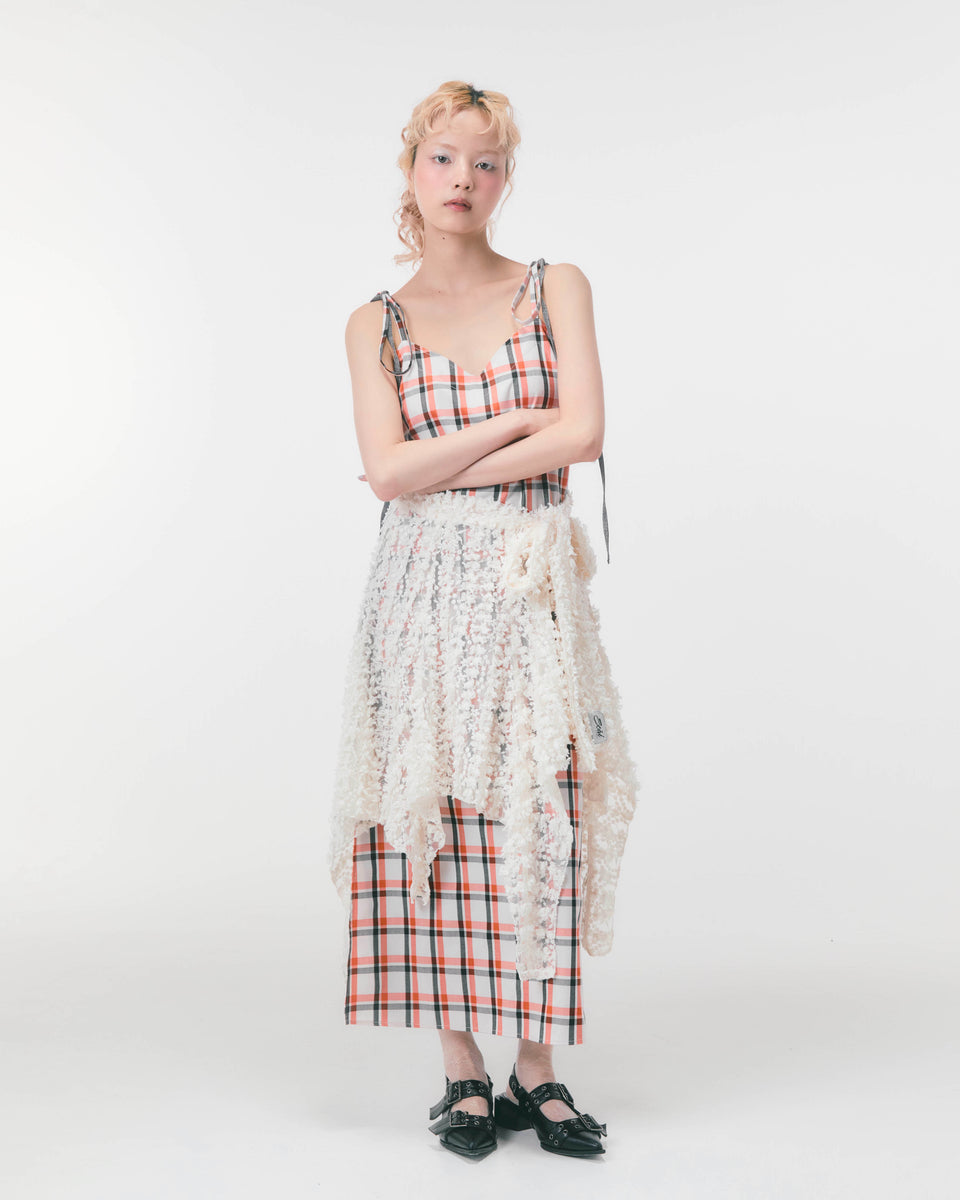 LACE WRAP SKIRT (white) – Scǎi tokyo