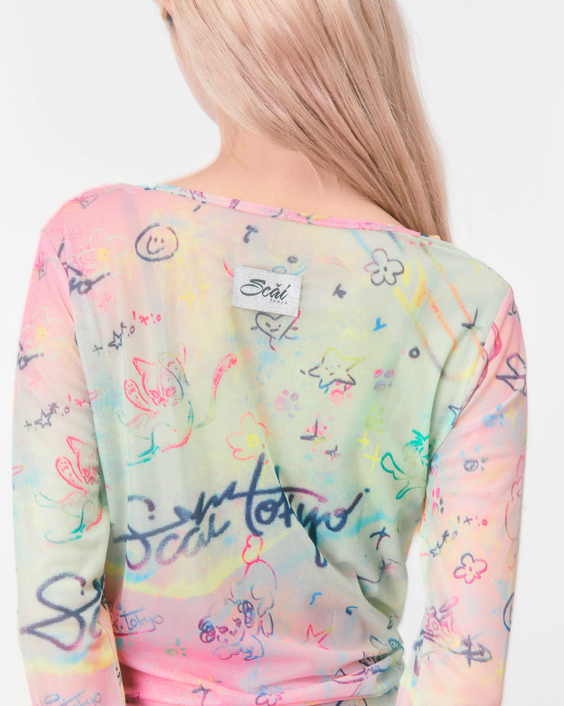 【先行予約】SCAI TOKYO SHEER TOPS