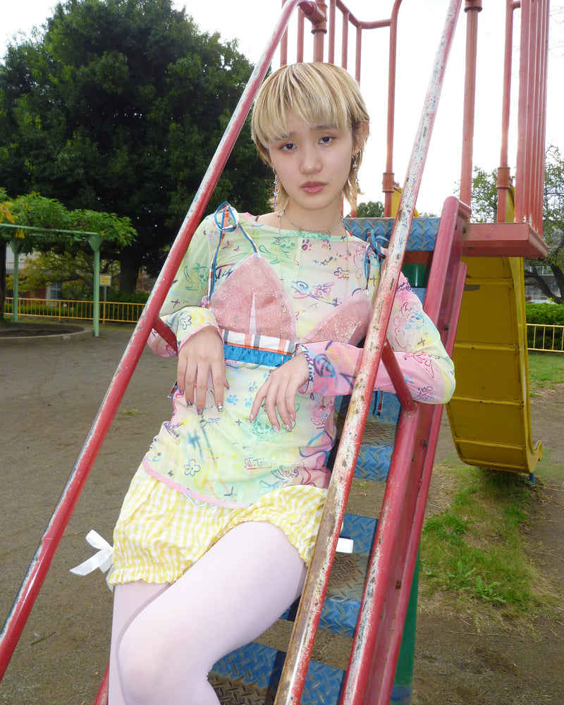 SCAI TOKYO SHEER TOPS (light multi)