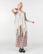 LACE WRAP SKIRT (white) - LAST 1