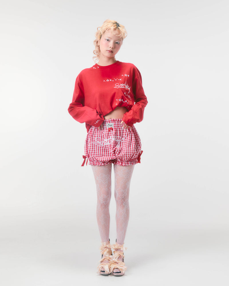 【受注商品】BALOON PANTS (red)