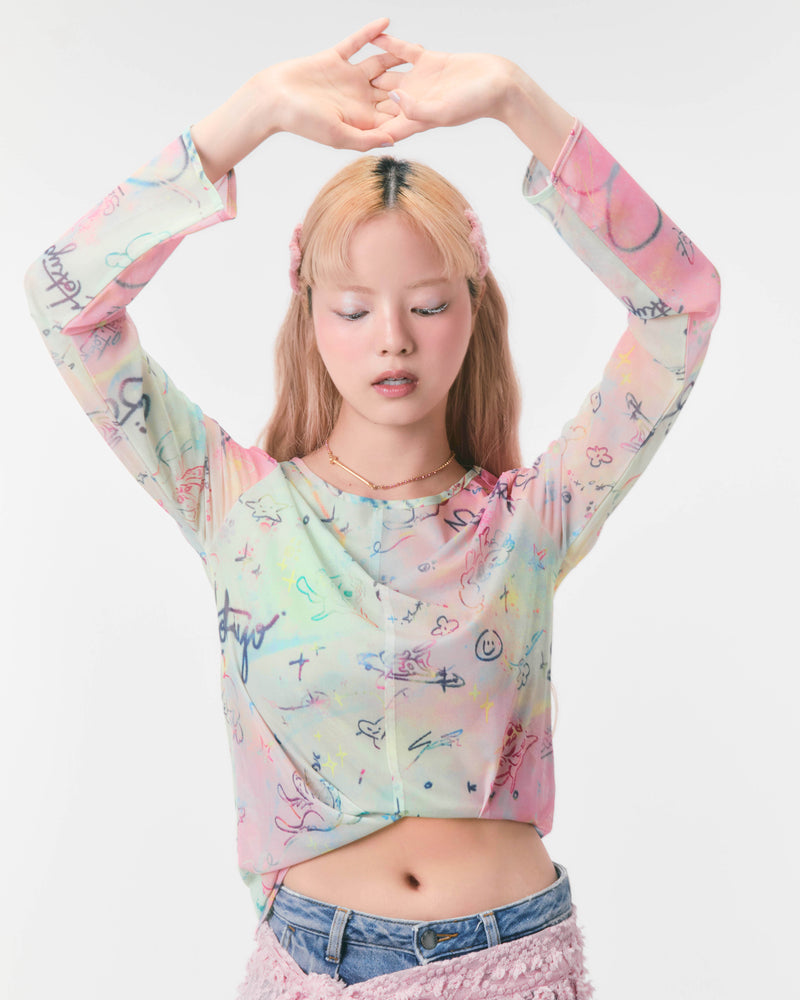 【先行予約】SCAI TOKYO SHEER TOPS