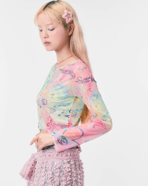 【先行予約】SCAI TOKYO SHEER TOPS