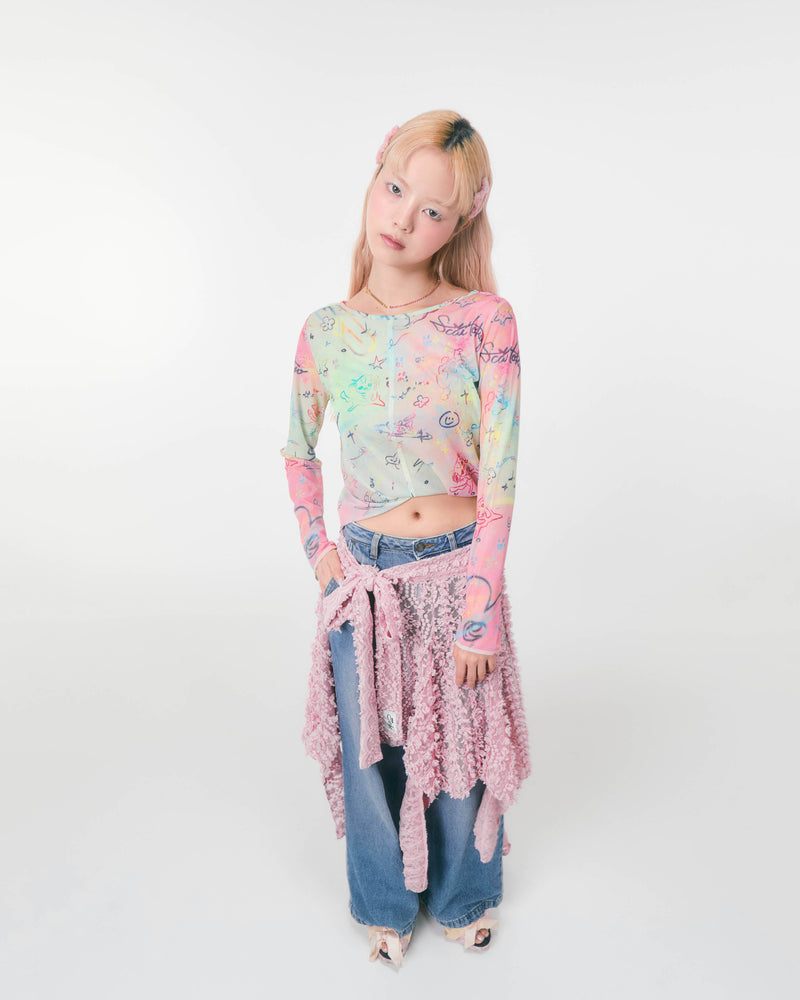 【先行予約】SCAI TOKYO SHEER TOPS