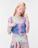 KNIT BUSTIER (blue)