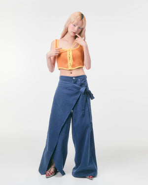 KNIT BUSTIER (orange)