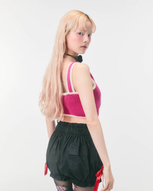 KNIT BUSTIER (pink)