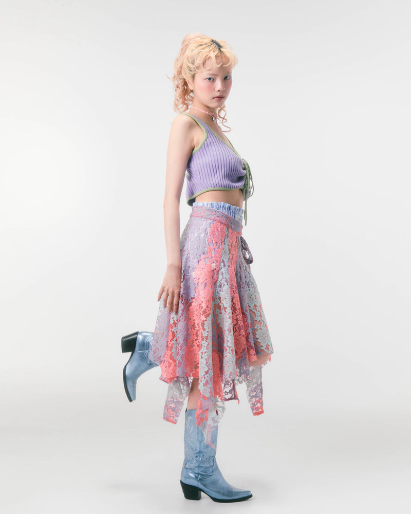 KNIT BUSTIER (purple)