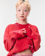 KIRA KIRA LONG SLEEVE TEE (red)