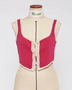 KNIT BUSTIER (pink)