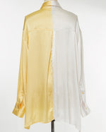 BICOLOR SHIRT (yellow/white)