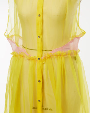 ORGANZA DRESS (yellow)