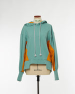 FRILL HOODIE (green)