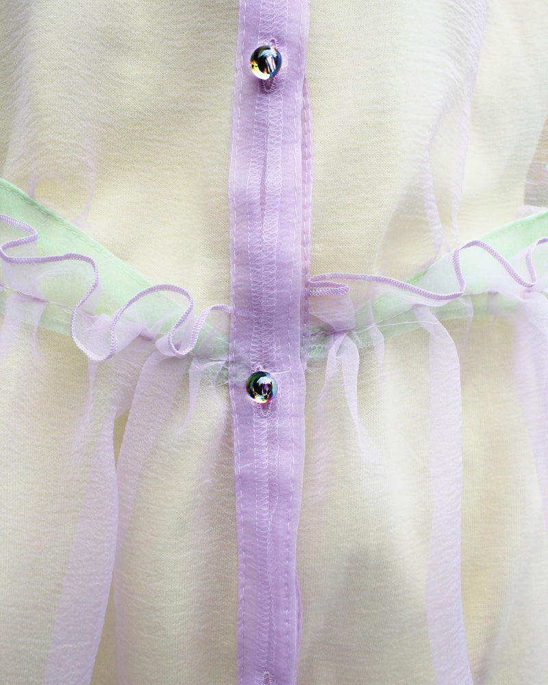 ORGANZA DRESS (purple) - LAST 1