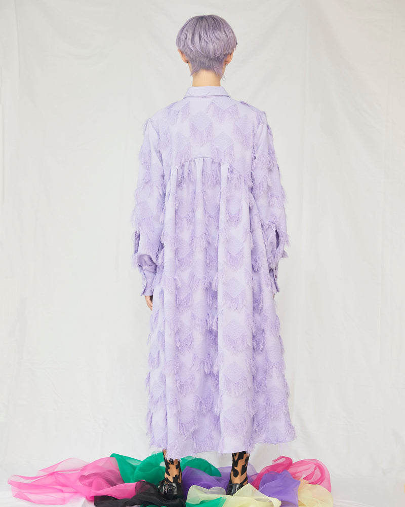 SHIRT DRESS (lavender)