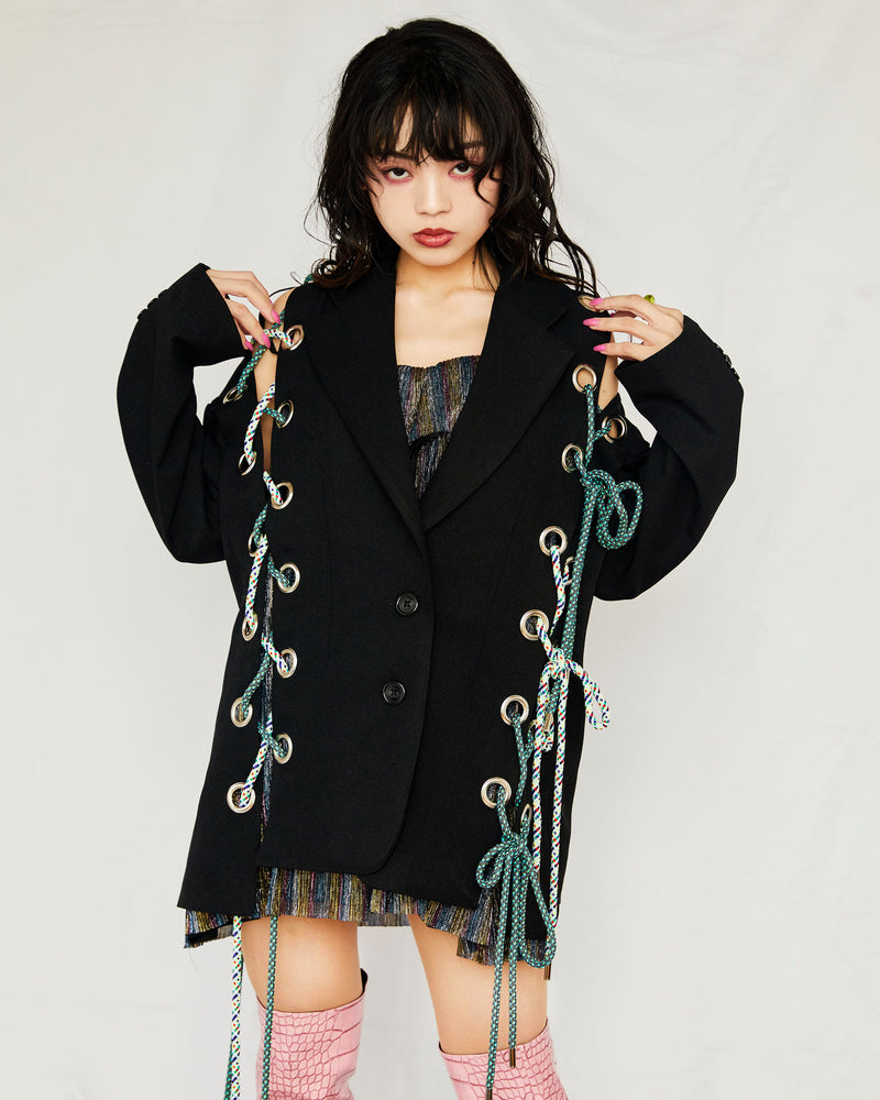 [MADE-TO-ORDER] LACE UP JACKET